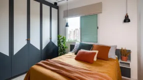 Dicas para otimizar o espaço de um quarto de casal pequeno