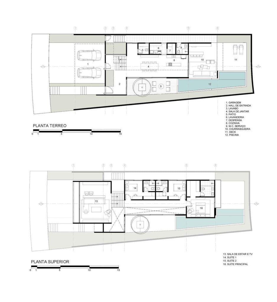 Casa Guaime, 305m². Foto: Reprodução / 24.7 Arquitetura e Design via Archdaily 