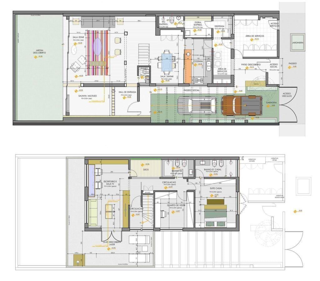 Casa Santa Cristina, 270m². Foto: Reprodução / Bruschini Arquitetura via Archdaily 