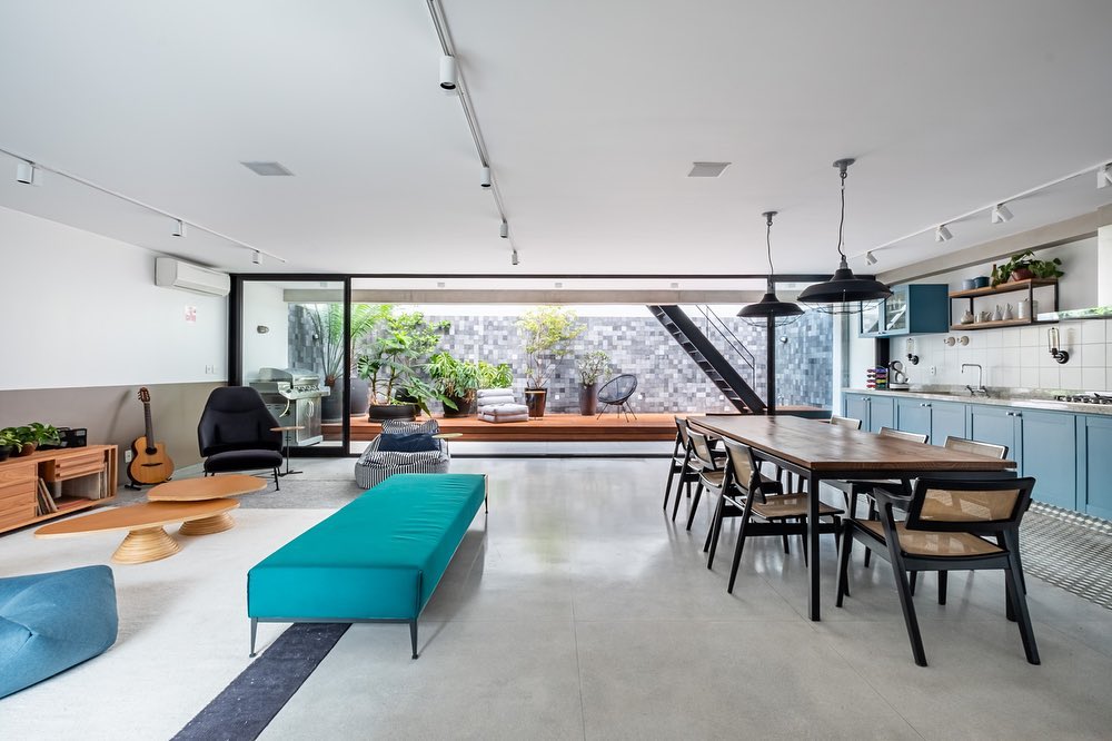Sala para dois ambientes: a melhor forma de ampliar espaços