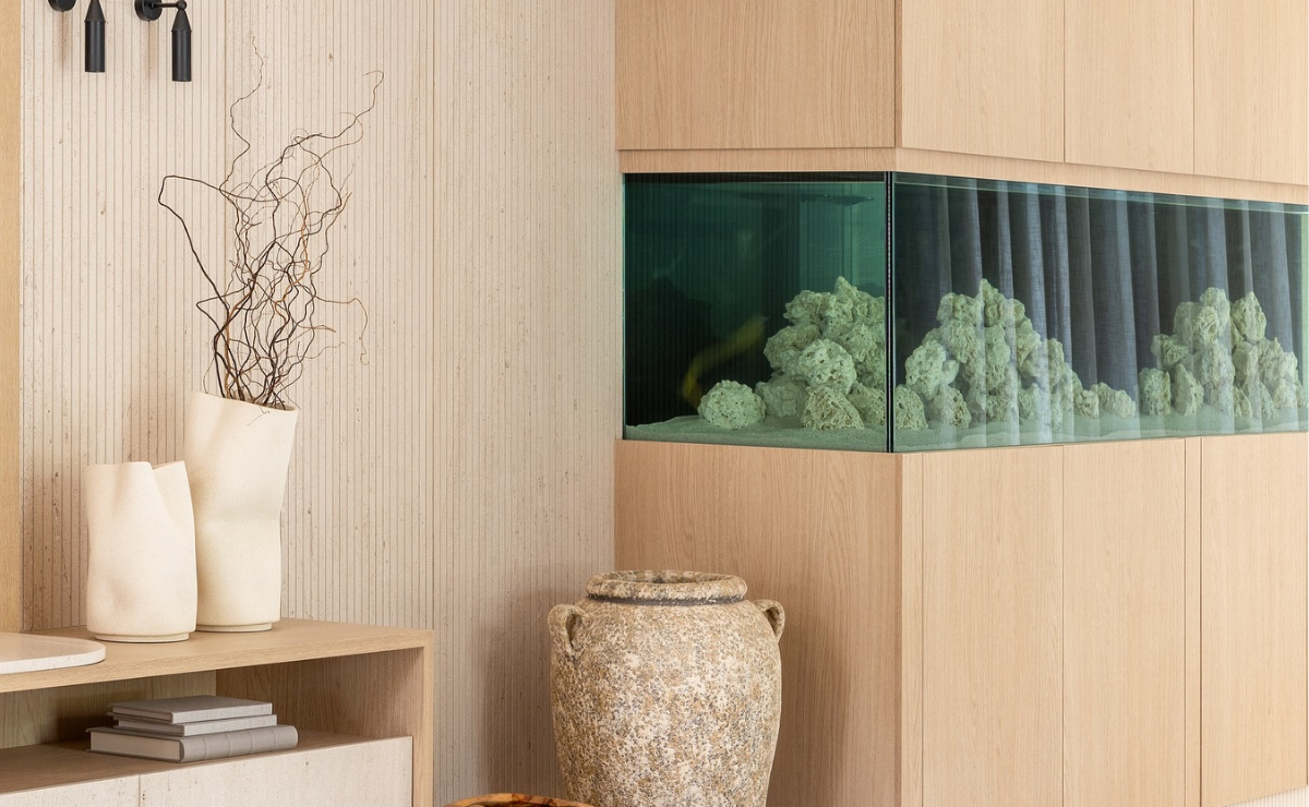 20 projetos de aquários em casas para você se apaixonar