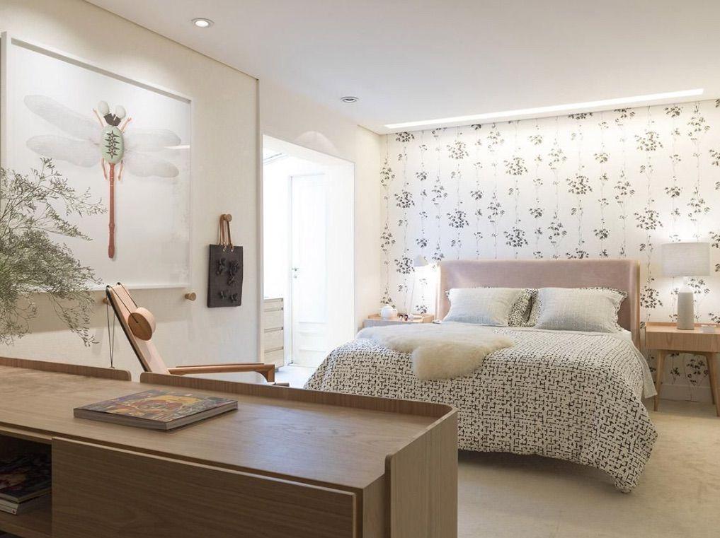 Quarto de casal com cores neutras: 40 ideias para decorar o seu