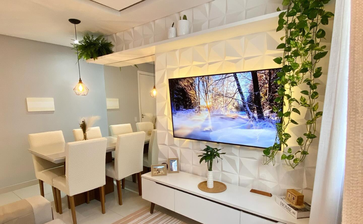 O poder e elegância que o revestimento 3D pode trazer a sua casa