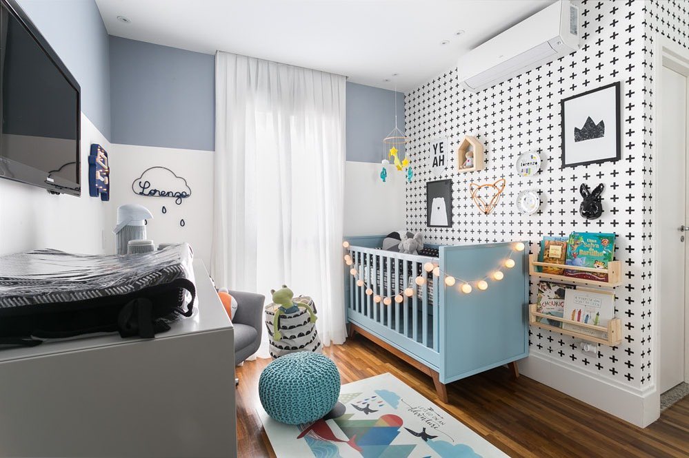 30 fotos de quarto de bebê menino decorados para se inspirar