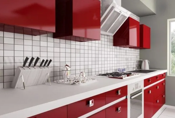 48 cozinhas vermelhas para uma casa cheia de personalidade