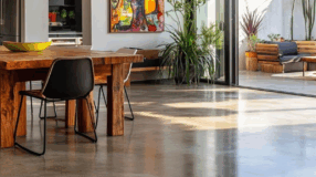 Foto de piso de cimento queimado 00 - 1