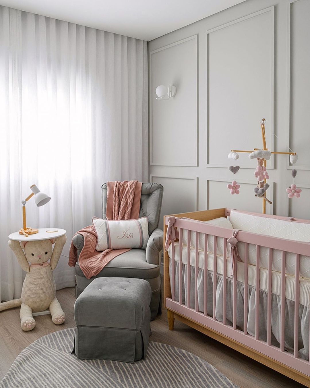 Foto de quarto de bebe feminino 018 - 21