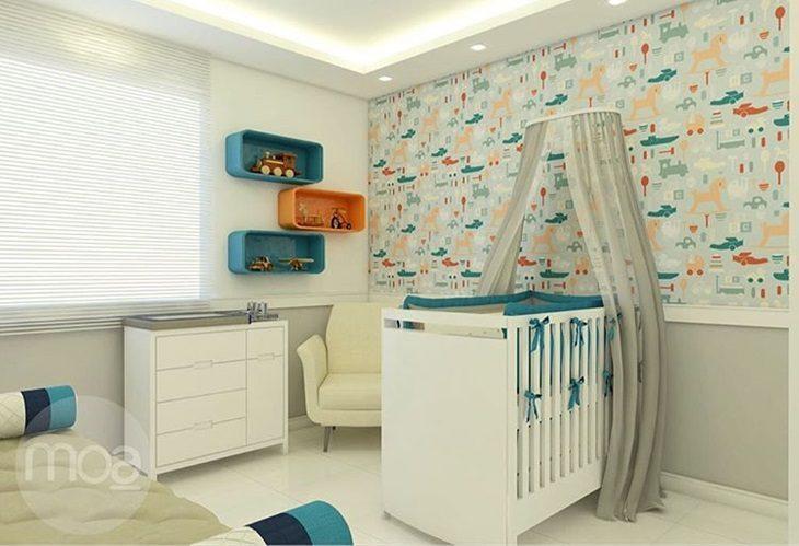 Foto de papel de parede para quarto de bebe 28 - 29