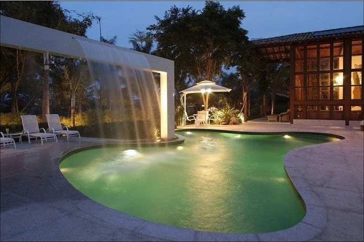 Foto de cascata para piscina 1 - 4