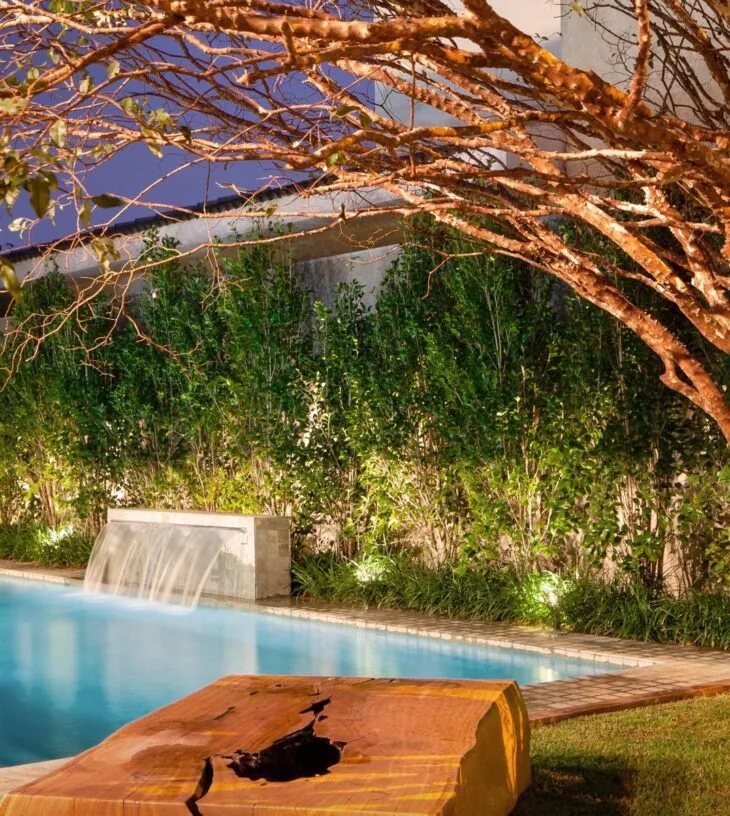 Foto de cascata para piscina 114 - 17