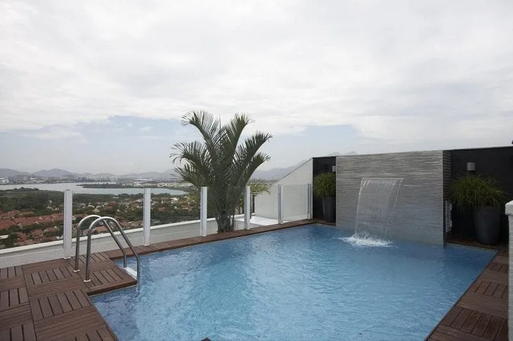 Foto de cascata para piscina 27 - 27
