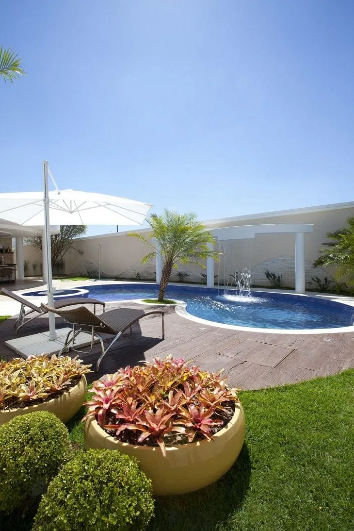 Foto de cascata para piscina 28 - 28