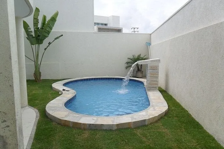Foto de cascata para piscina 4 - 7