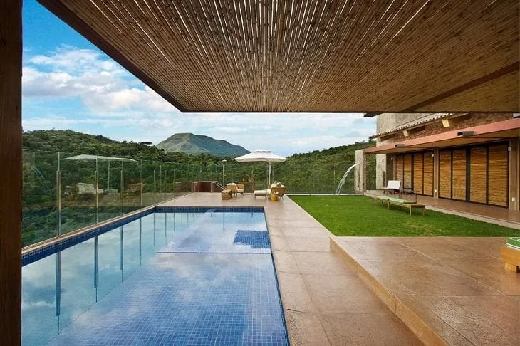 Foto de cascata para piscina 56 - 49