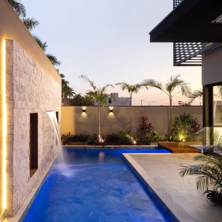 Foto de cascata para piscina 59 1 - 60