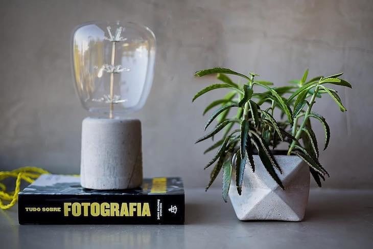 Foto de vaso de concreto 48 - 40