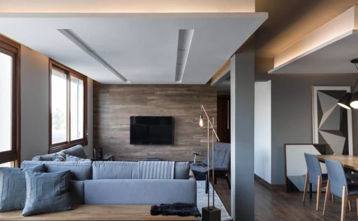 Se você gosta de decoração em tons de cinza, vai amar este apartamento