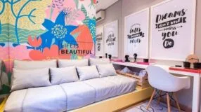 Foto de cama no chao - 63