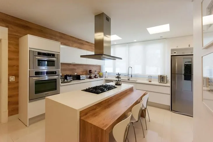 Foto de modelos de balcao de cozinha 16 - 13