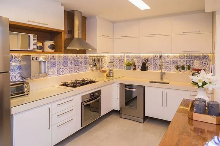 Foto de modelos de balcao de cozinha 22 - 19