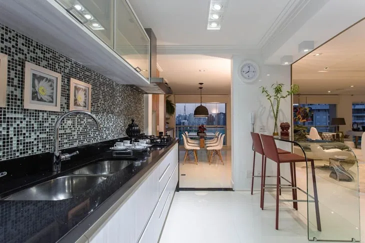 Foto de modelos de balcao de cozinha 4 - 2