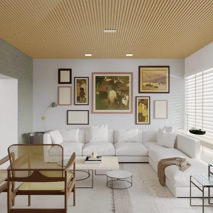 Foto de sala de estar decorada 121 - 72