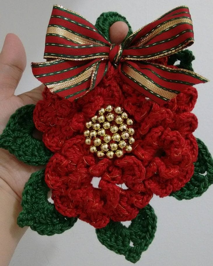 Foto de flor de croche 98 - 37