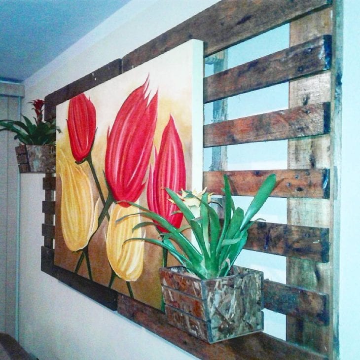 Foto de painel de pallet 38 - 41