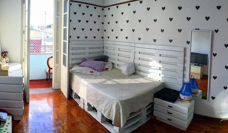 Foto de cama pallet 26 - 12