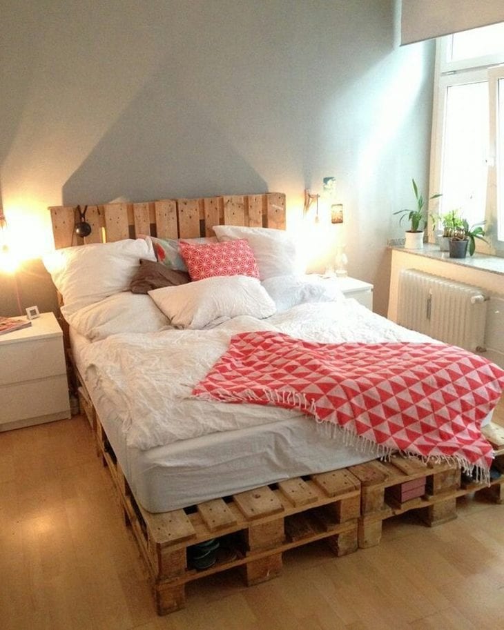 Foto de cama pallet 33 - 21