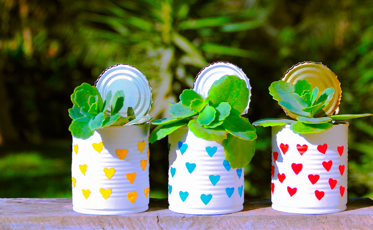Latas decoradas: 50 fotos, vídeos e tutoriais para criar lindas peças