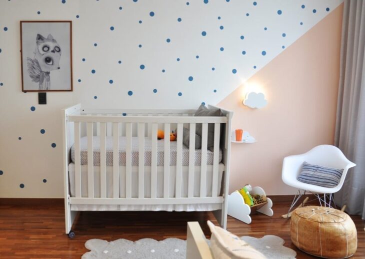 Foto de quarto de bebe tema nuvem 17 - 19