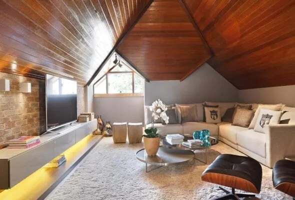 Sótão: 60 referências para te ajudar a aproveitar esse espaço da casa