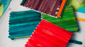 Foto de artesanato com palito de picole 00 - 13