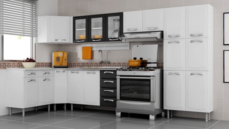 Foto de cozinha modulada 28 - 32