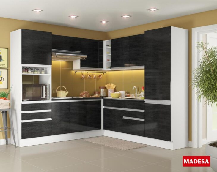 Foto de cozinha modulada 36 - 40