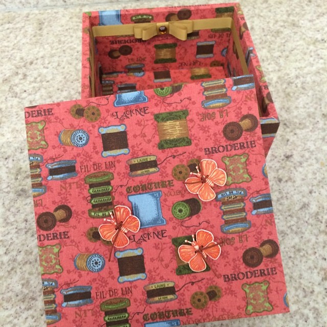 Foto de Decoupage com tecido 9 - 38