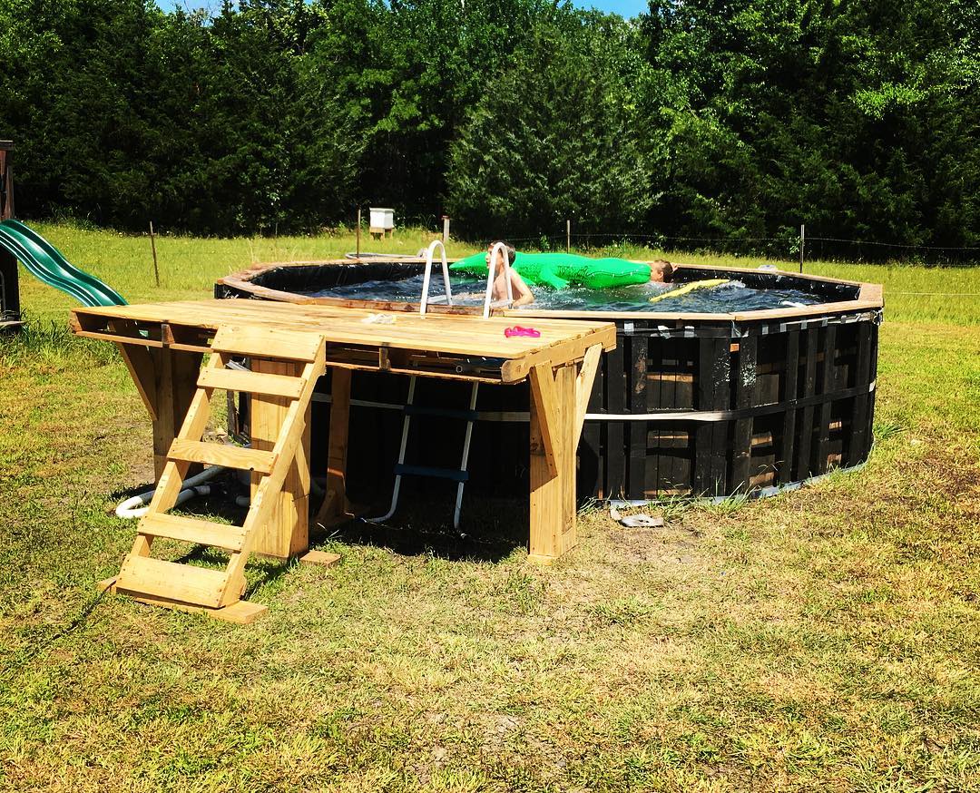 Foto de Piscina de pallet 12 1 - 17