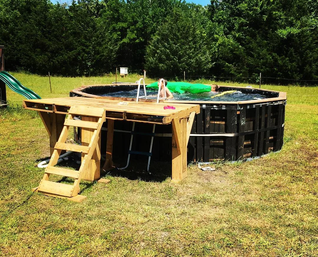 Foto de Piscina de pallet 12 1 - 17