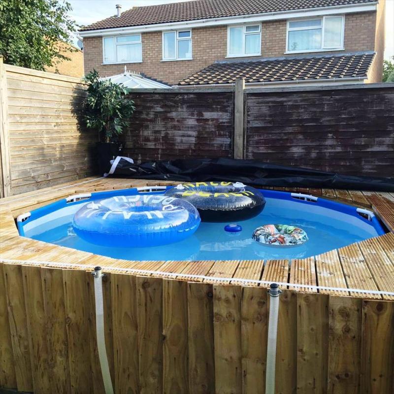 Foto de Piscina de pallet 3 1 - 8