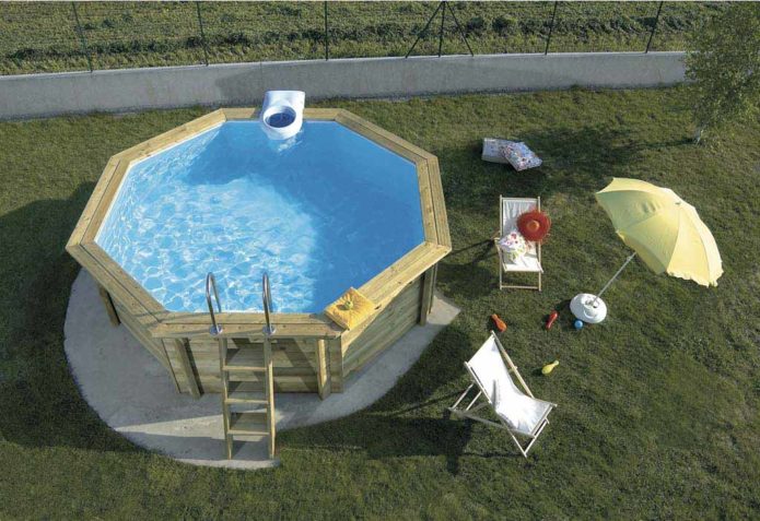 Foto de Piscina de pallet 8 - 13