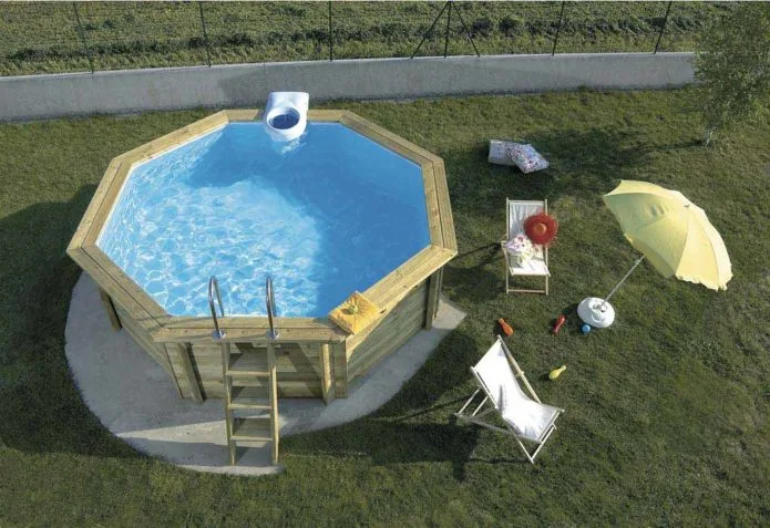 Foto de Piscina de pallet 8 - 13