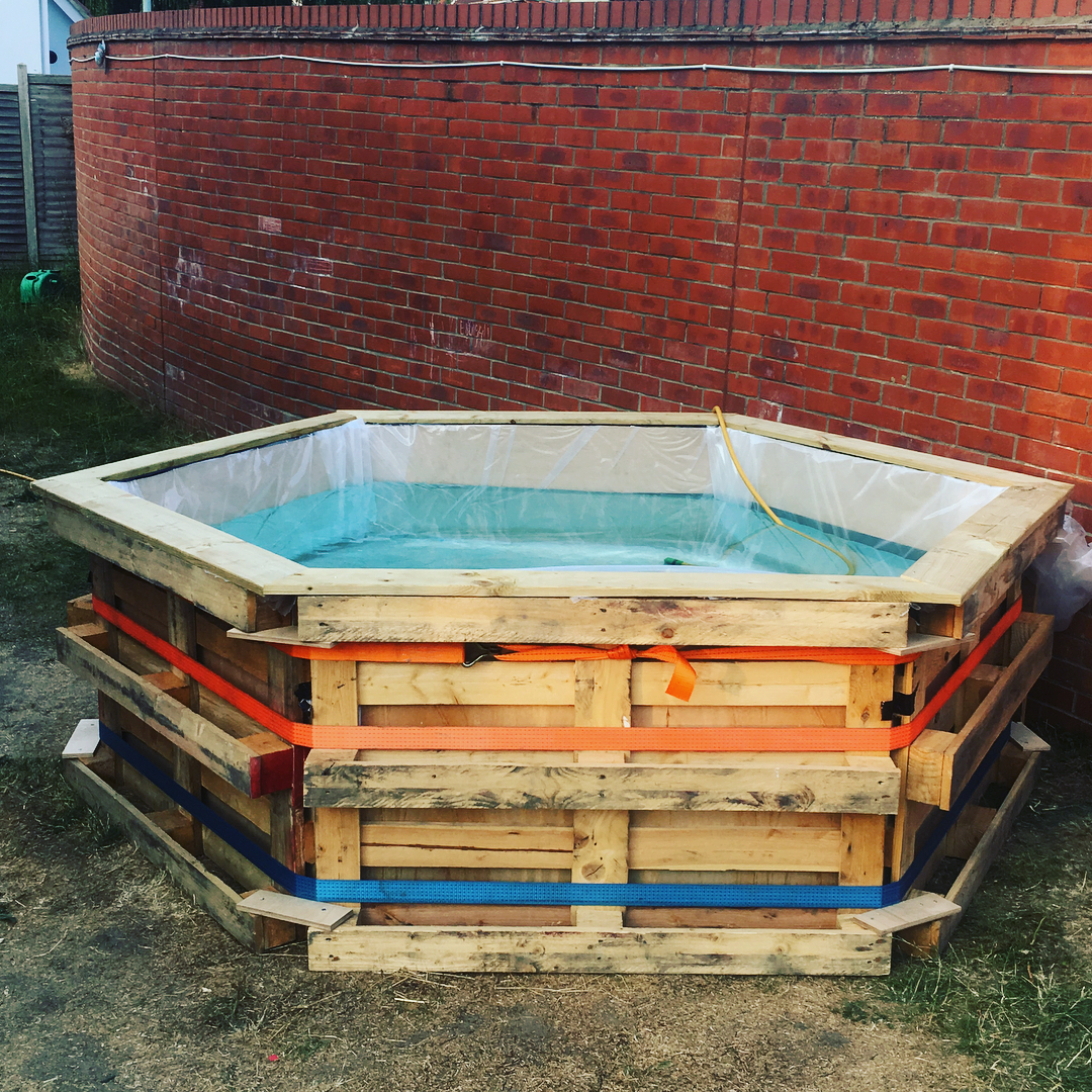 Foto de Piscina de pallet 9 1 - 14