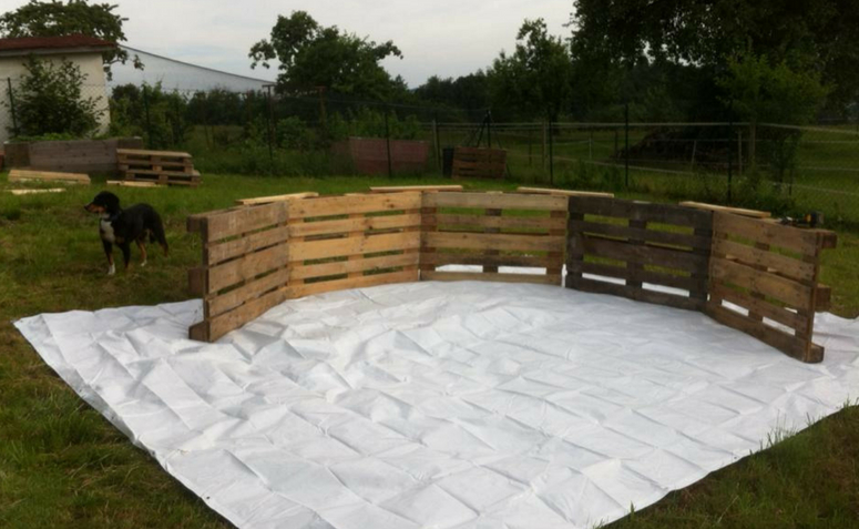 Foto de Piscina de pallet passo1 - 1