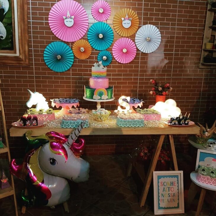 Foto de festa de unicornio 61 - 64