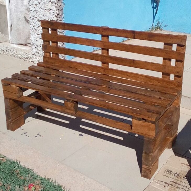 Foto de banco de pallet 34 - 26