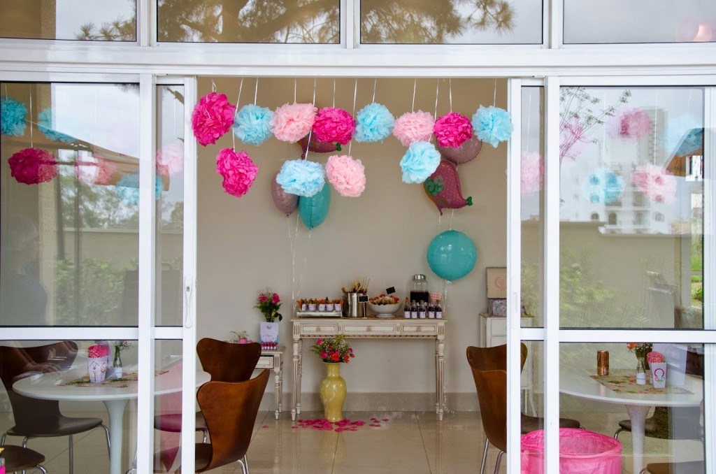 Foto de decoracao com papel crepom 50 - 43