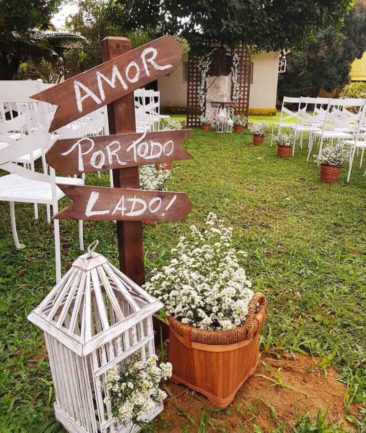 Foto de decoracao de casamento simples 31 - 33