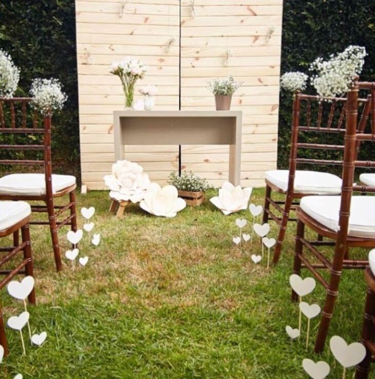 Foto de decoracao de casamento simples 38 - 40