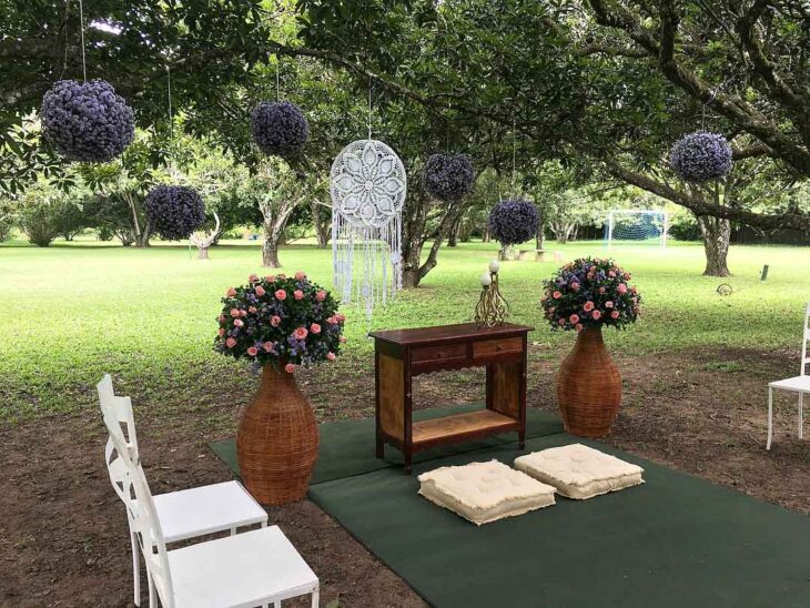 Foto de decoracao de casamento simples 44 - 46